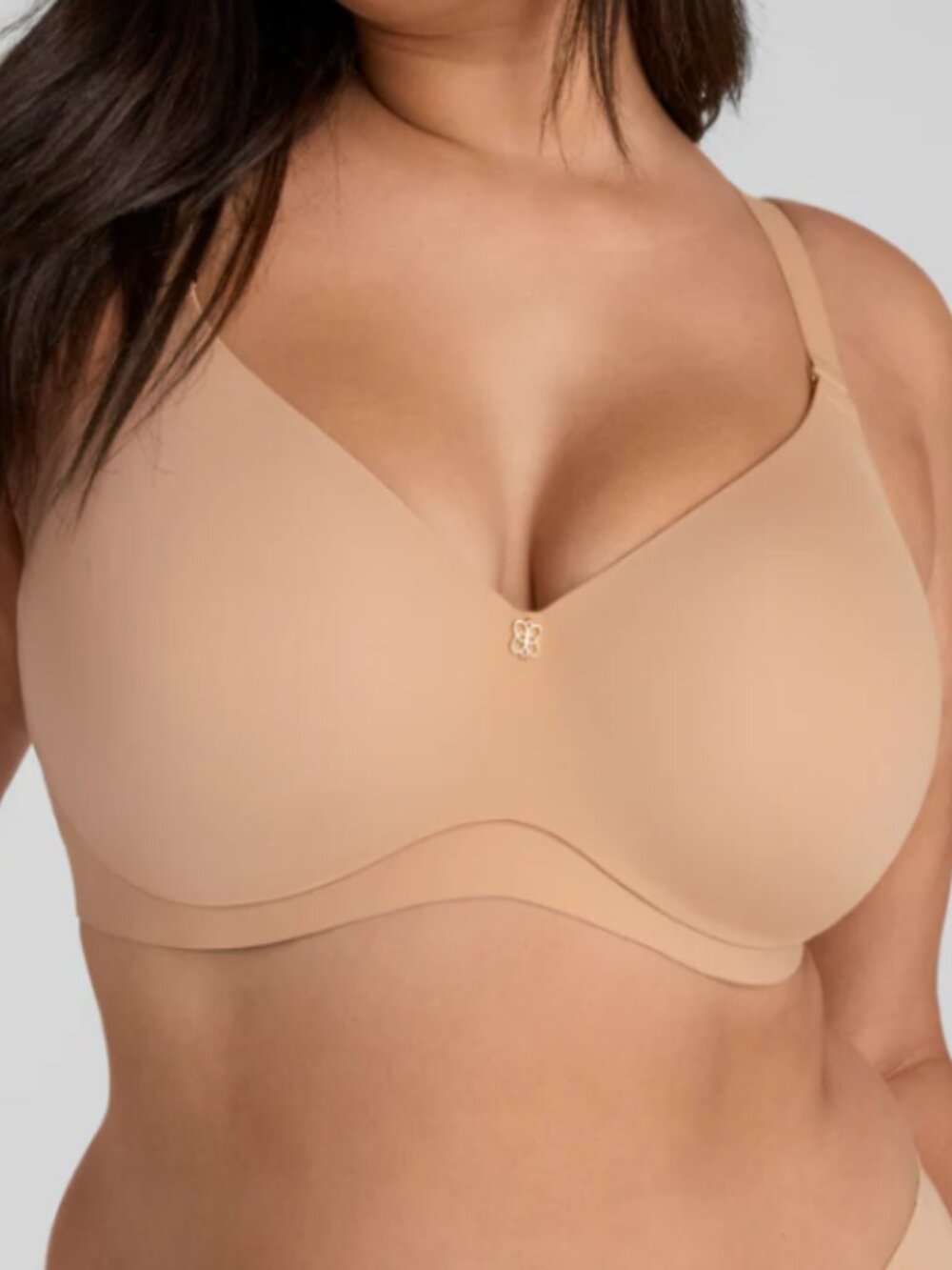 NEW Honey Love CloudEmbrace Bra Sand 34DDD (F)